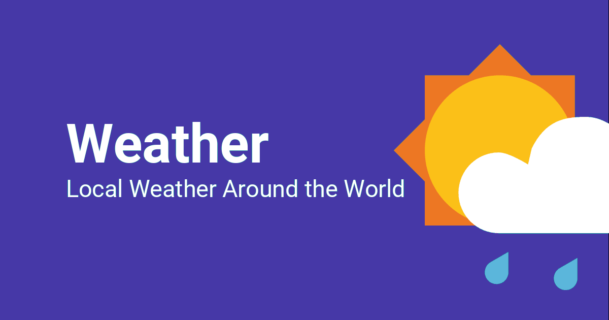 weather tomorrow at 12 30 pm